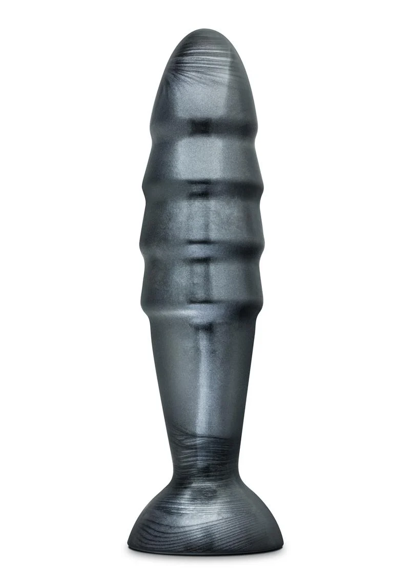 Jet Destructor Butt Plug - Carbon Metallic
