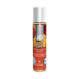 Jo H2O Peachy Lips Lick Lubricant 1 fl.oz/ 30ml Travel Size
