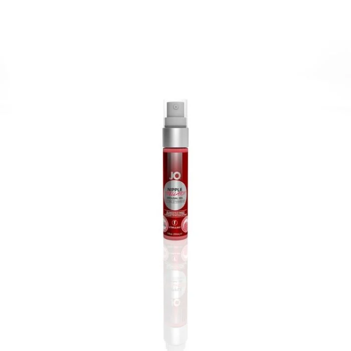 JO Nipple Titillator Electric Strawberry Flavored Nipple Stimulant