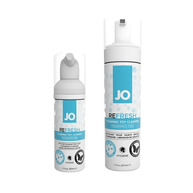 JO Refresh Foaming Toy Cleaner Fragrance Free