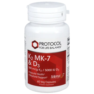 K2 MK-7 and D3 (Protocol for life balance)