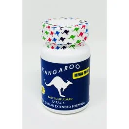 Kangaroo Mega 3000 Male Sexual Enhancer 12 Pill Bottle