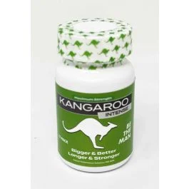 Kangaroo XL Intense Male Enhancement Be the Man Strong Stamina 12 Pills Bottle