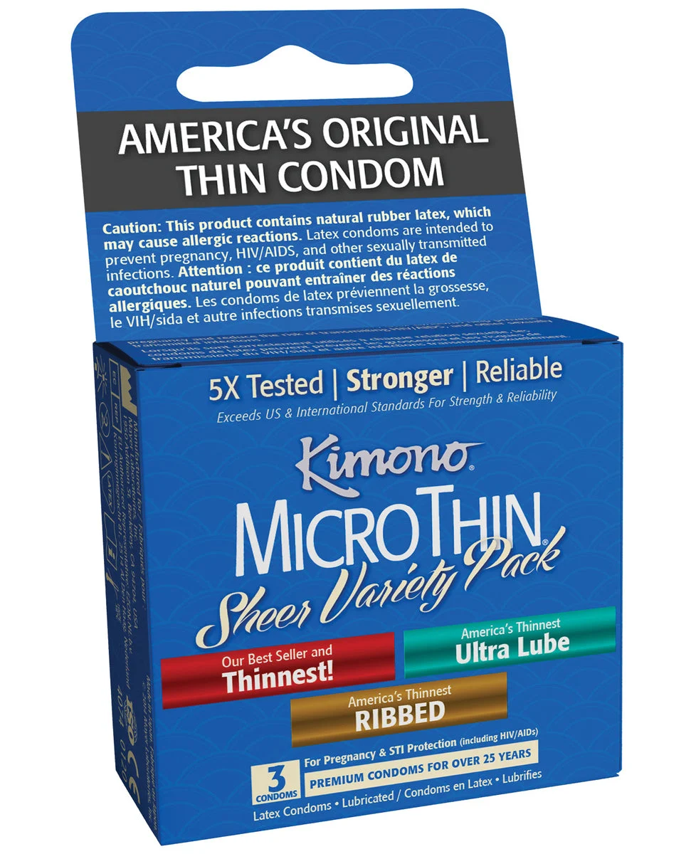 Kimono Micro Thin Variety 3 Pack