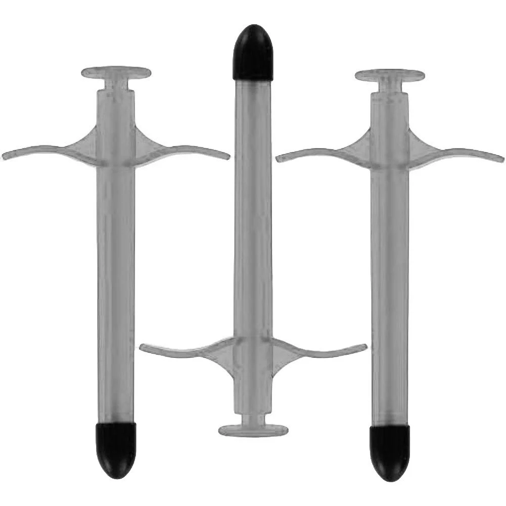 Kinklab Lube Shooters Pack of 3, 5", Smoke