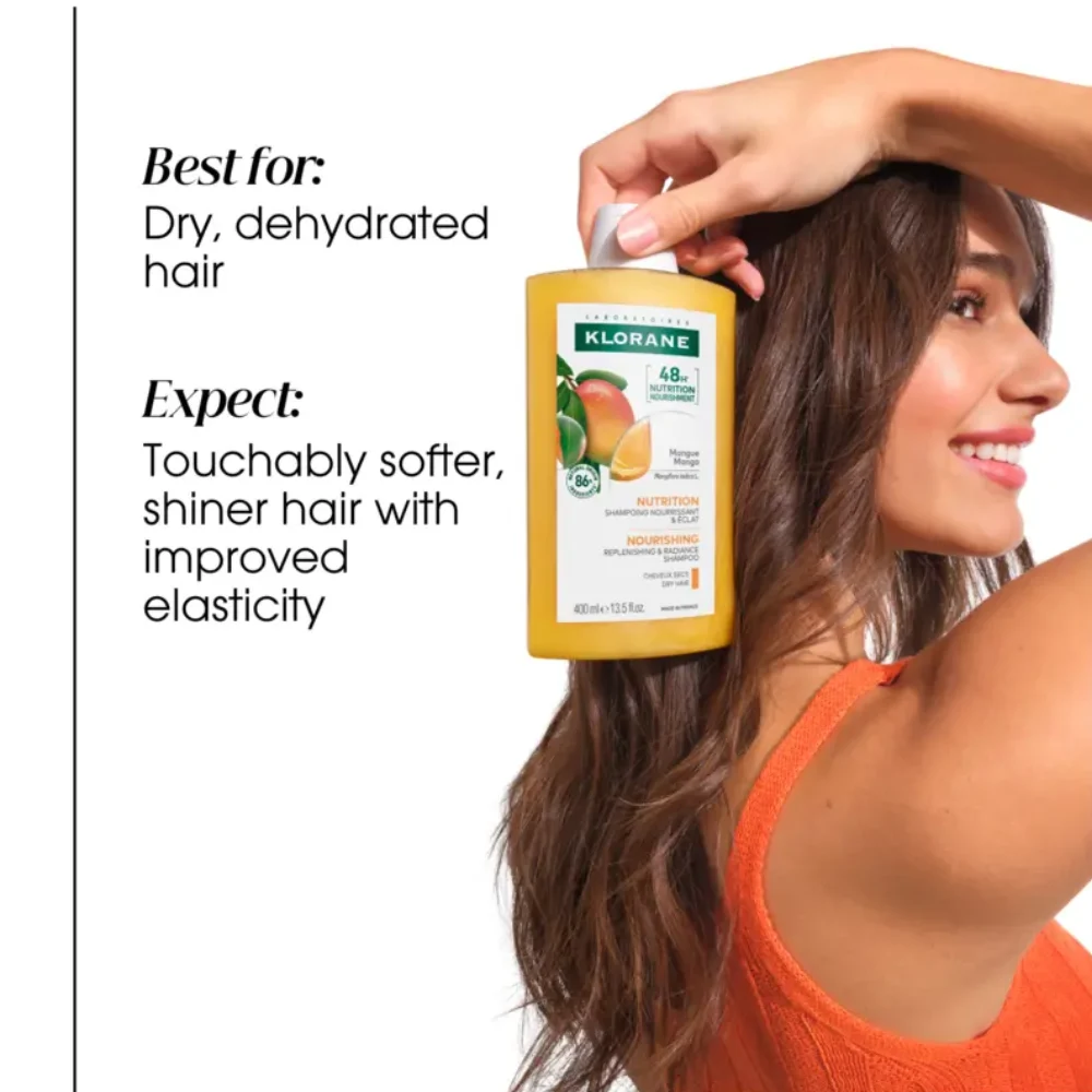 Klorane Mango Butter Dry and Damaged Hair Shampoo