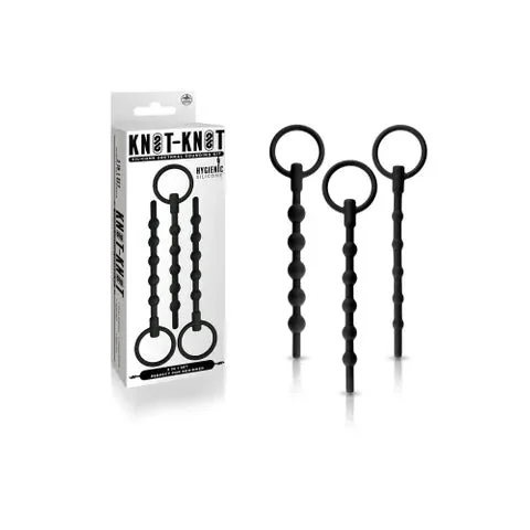 KNOT KNOT SILICONE URETHAL SOUNDING KIT BEADED
