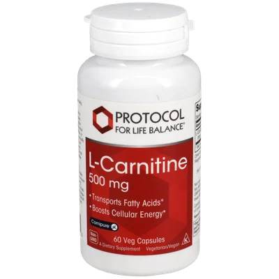 L-Carnitine 500mg (Protocol for life balance)