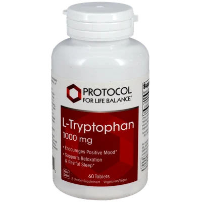 L-Tryptophan 1000mg (Protocol for life balance)