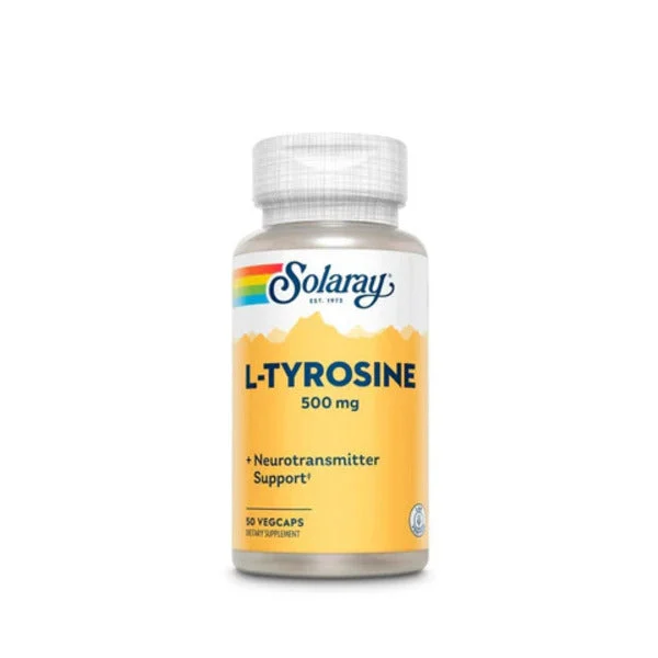 L-Tyrosine 500 Mg 50 Vegcaps