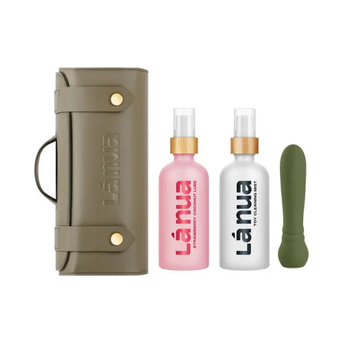La Nua Travel Friendly Ultimate Strawberry Coconut Pleasure Set