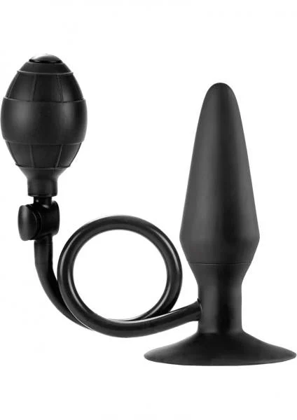 Large Pumper Plug Butt Plug, Black