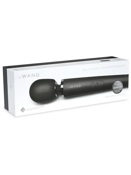LE WAND BLACK RECHARGEABLE MASSAGER