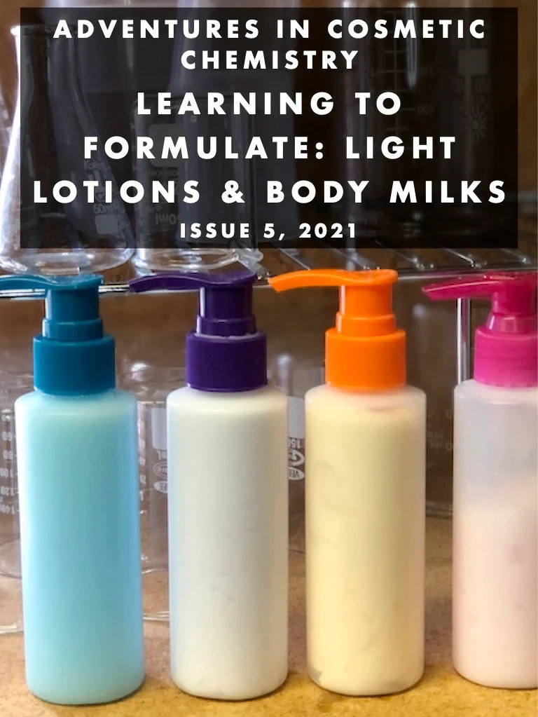 Learning to Formulate:Light Lotions & Body Milks e-Zine