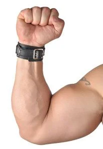 Leather Handcuff Bracelet