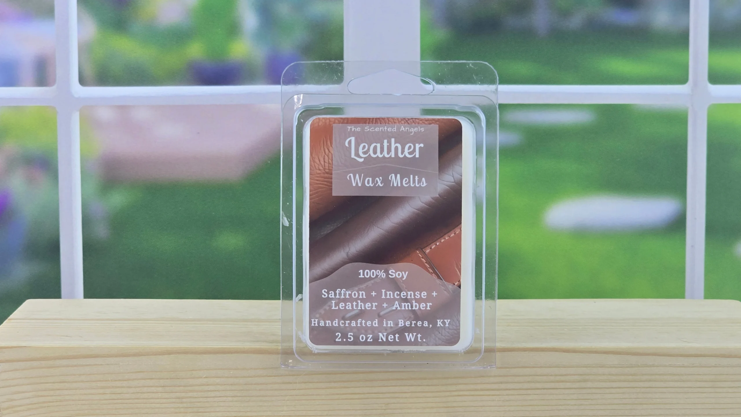 Leather Soy Wax Melts (Clamshells & Squeezable Wax)