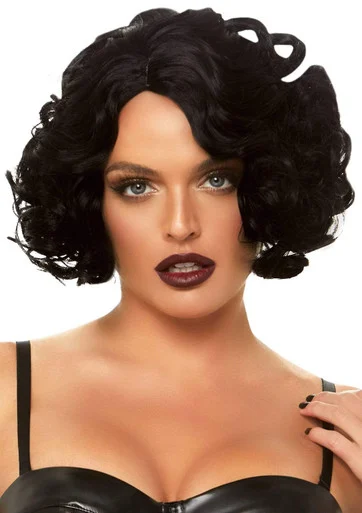 Leg Avenue 12" Curly Bob Wig