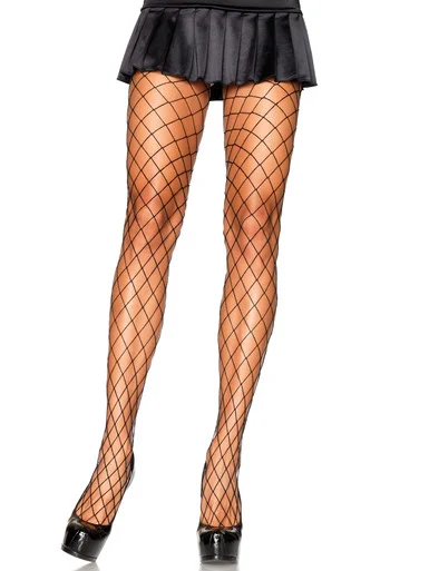 Leg Avenue Spandex Diamond Net Tights
