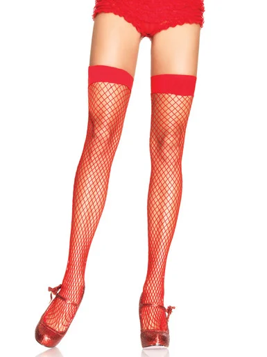 Leg Avenue Spandex Industrial Net Thigh Highs
