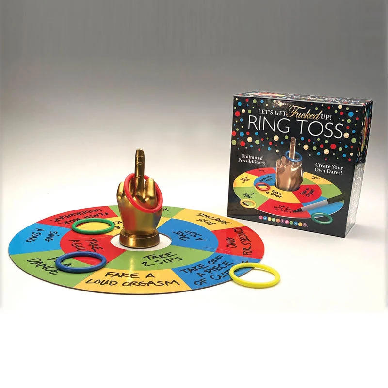 LETS GET FUCKED UP RING TOSS