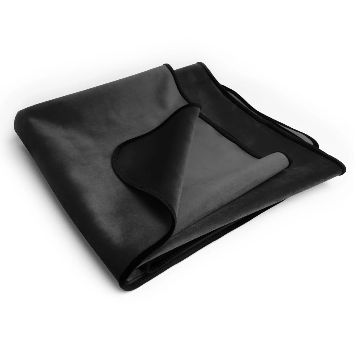 liberator fascinator throw queen size moisture-proof sensual blanket - black