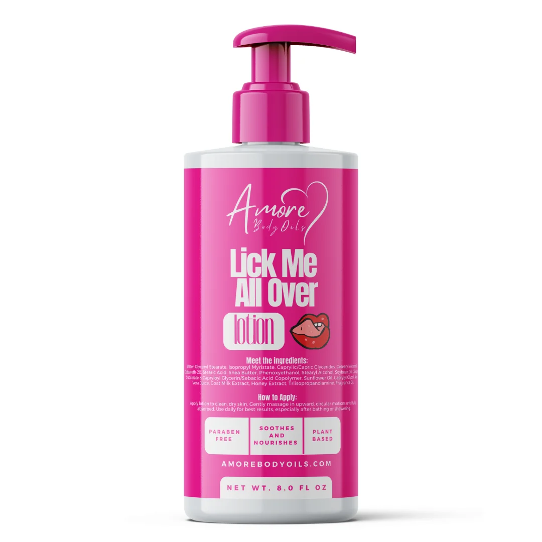 Lick Me All Over - Lotion