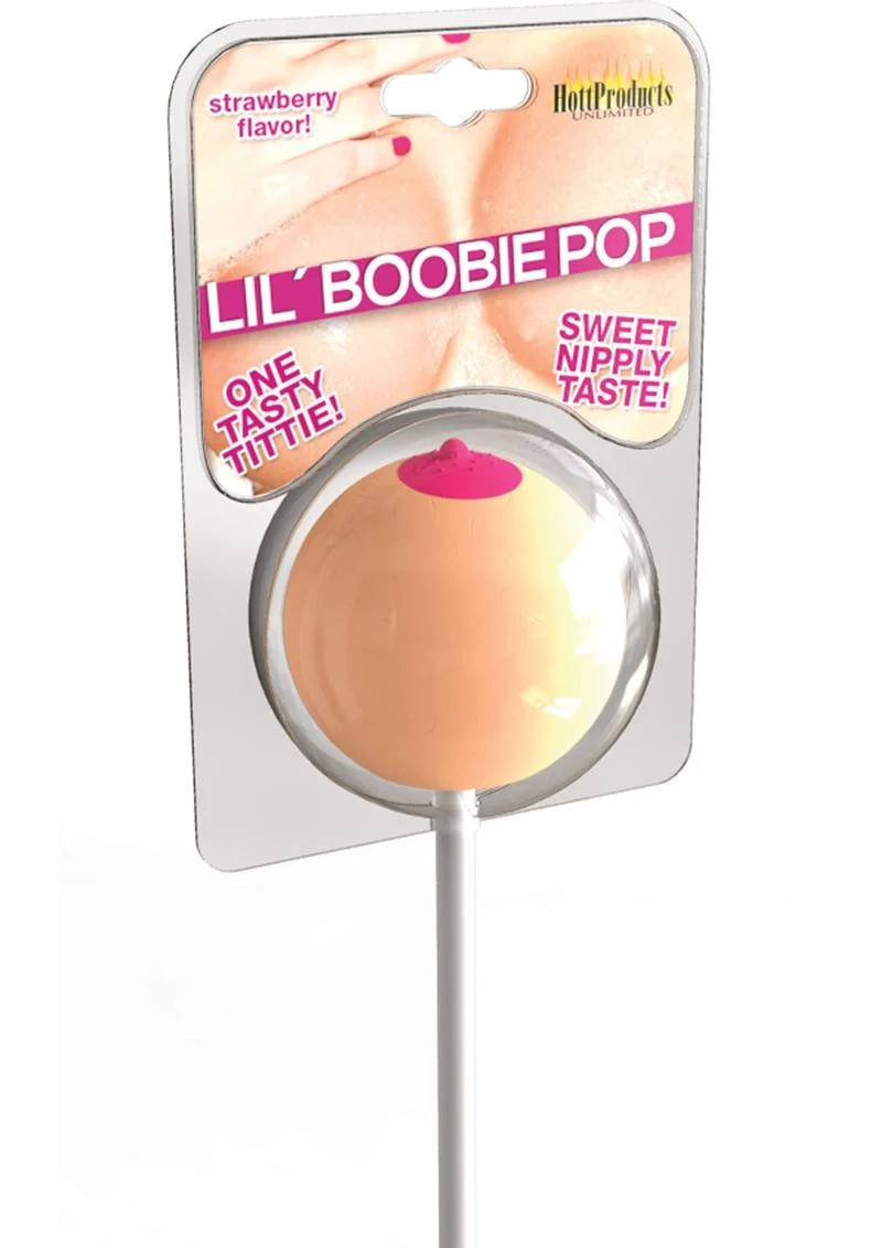 Lil' Boobie Pops Strawberry Flavored