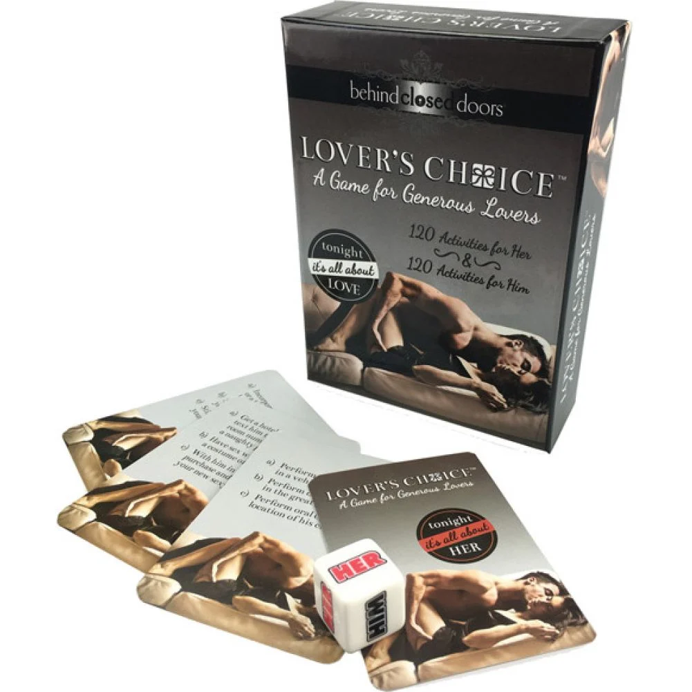 Little Genie Behind Closed Doors Lovers Choice Erotic Game for Couples