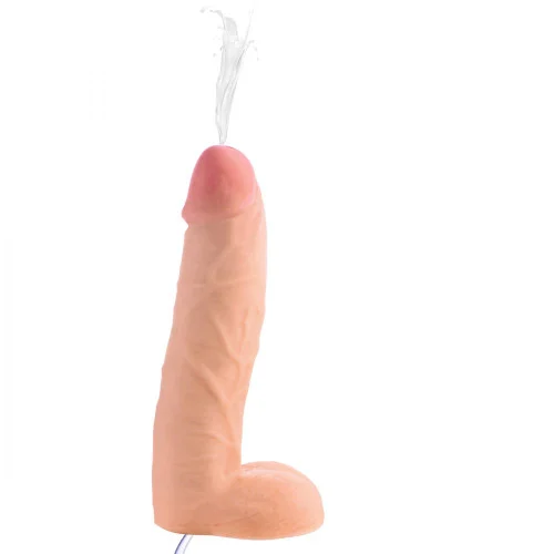 Loadz 10 Inch Realistic Dual Density Squirting Dildo