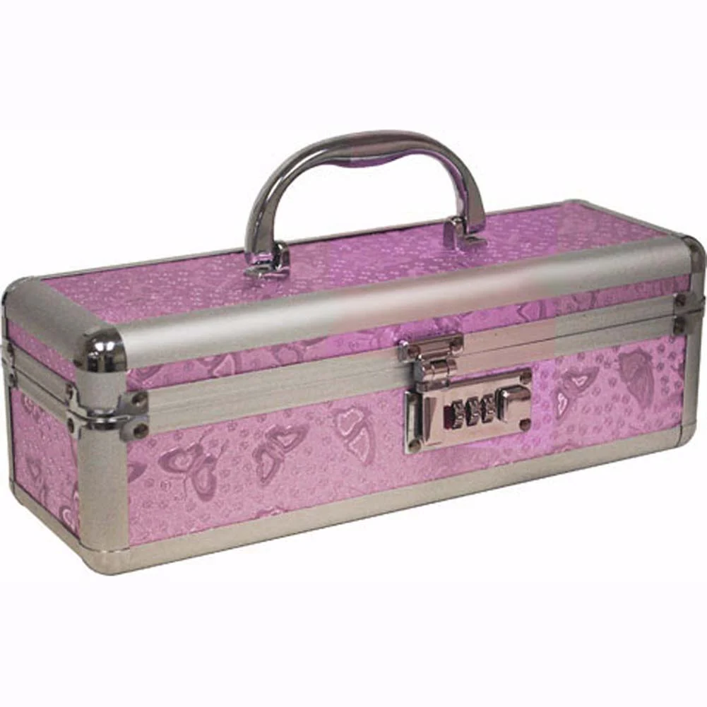Lockable Toy Chest, 12", Pink