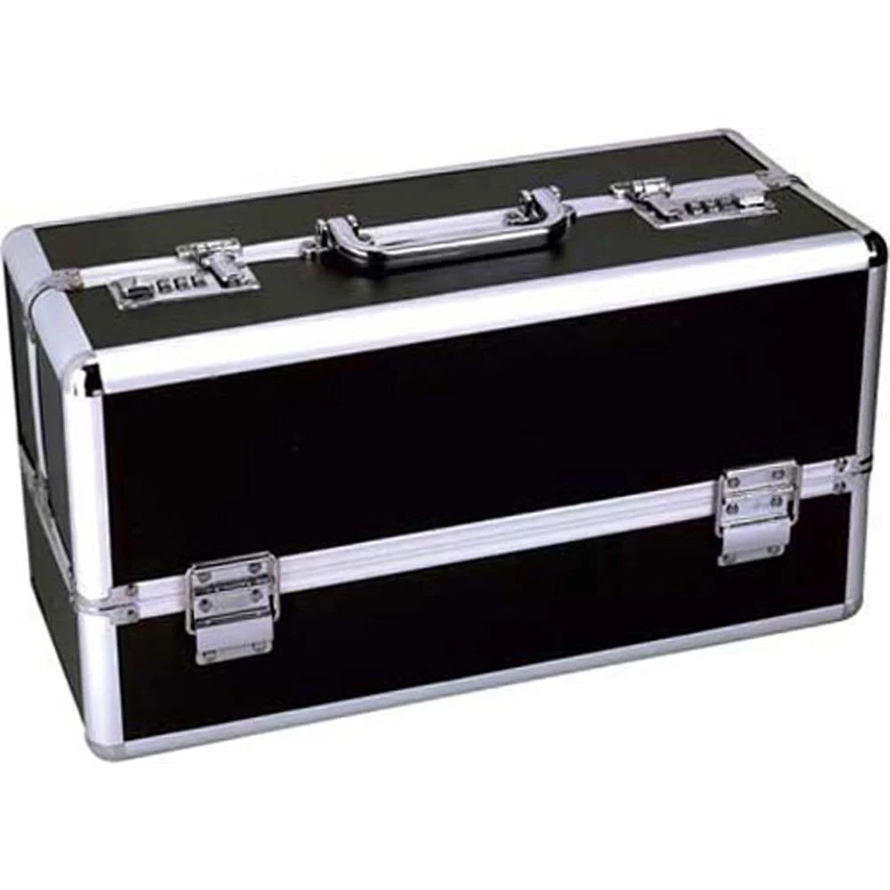 Lockable Toy Chest, Large 15", Black