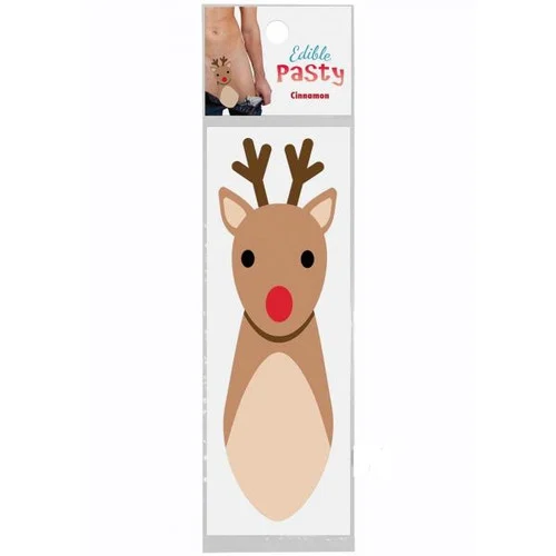 Long Edible Christmas Reindeer Pasty