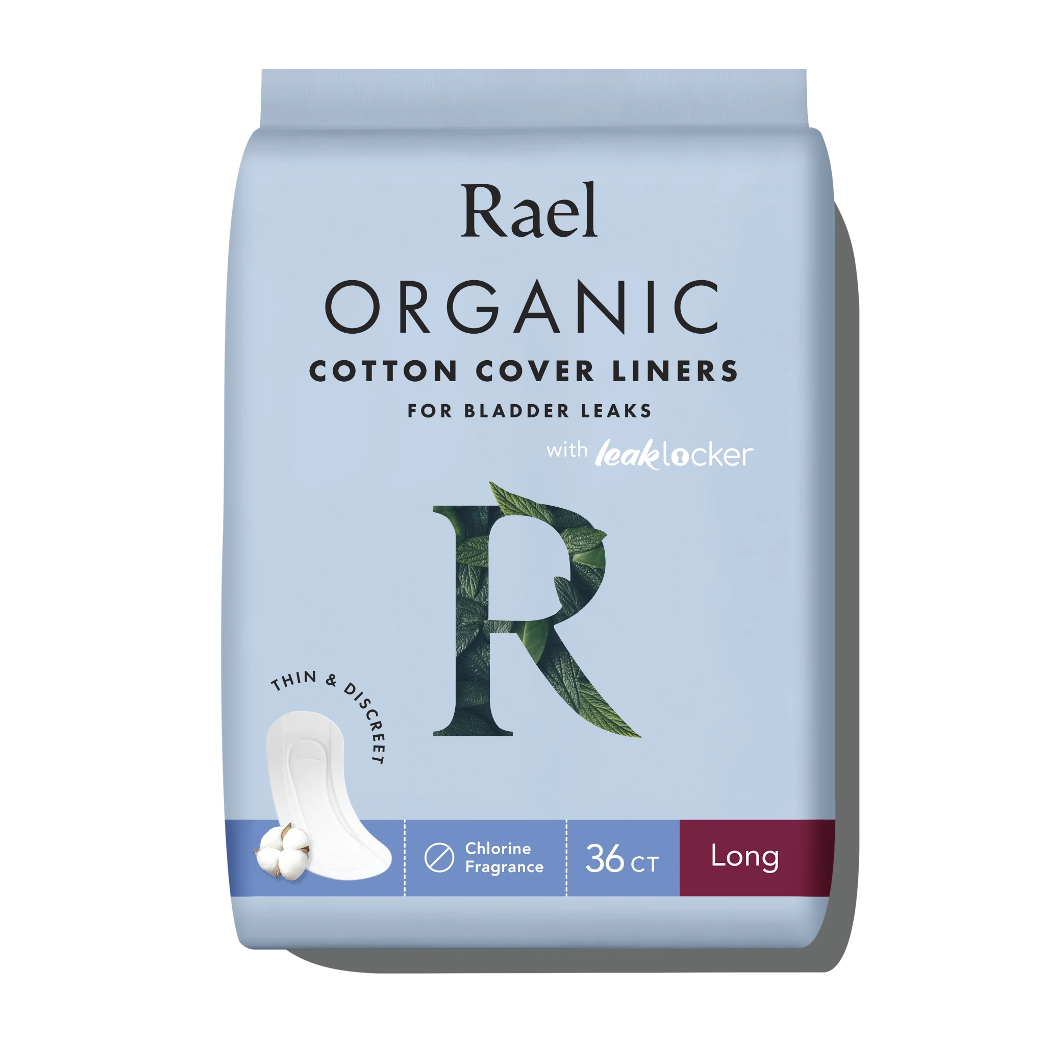 Long Organic Cotton Cover Incontinence Liners