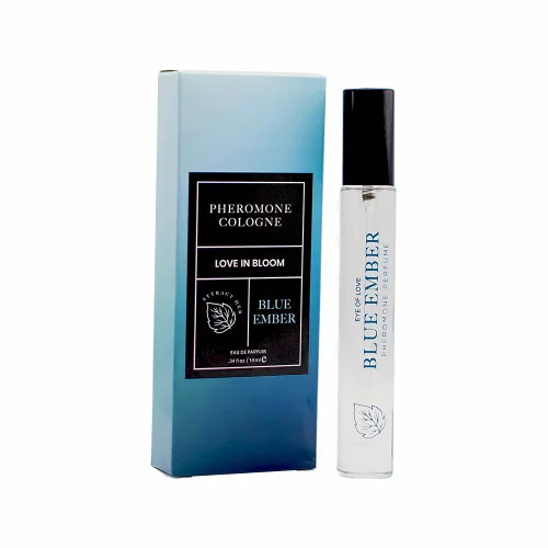 Love in Bloom Blue Ember Travel Size Pheromone Cologne by Eye of Love