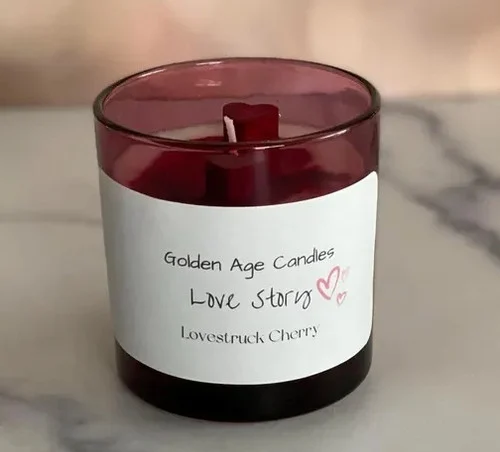 Love Story Inspired Soy Wax Candle