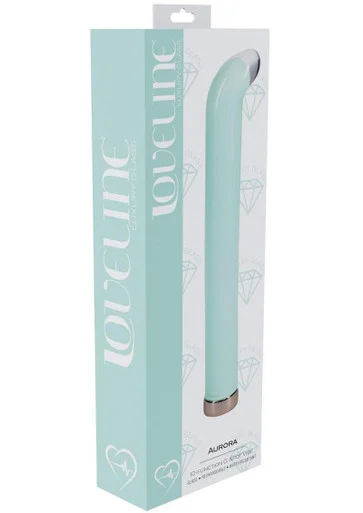 Loveline Aurora 10-Function Glass USB G-Spot Vibe