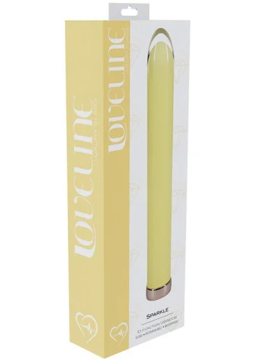 Loveline Sparkle 10-Function Glass USB Vibe