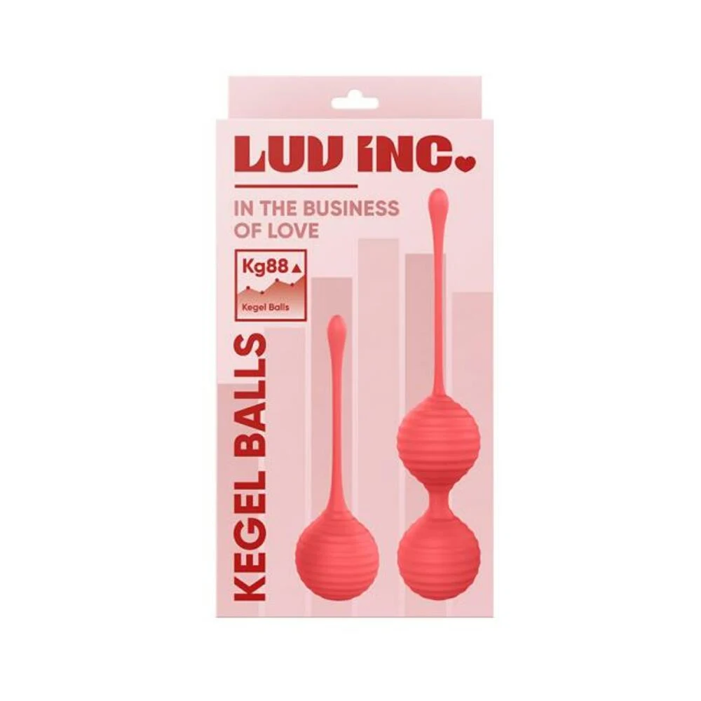 Luv Inc Kg88 Kegel Balls Set, Coral
