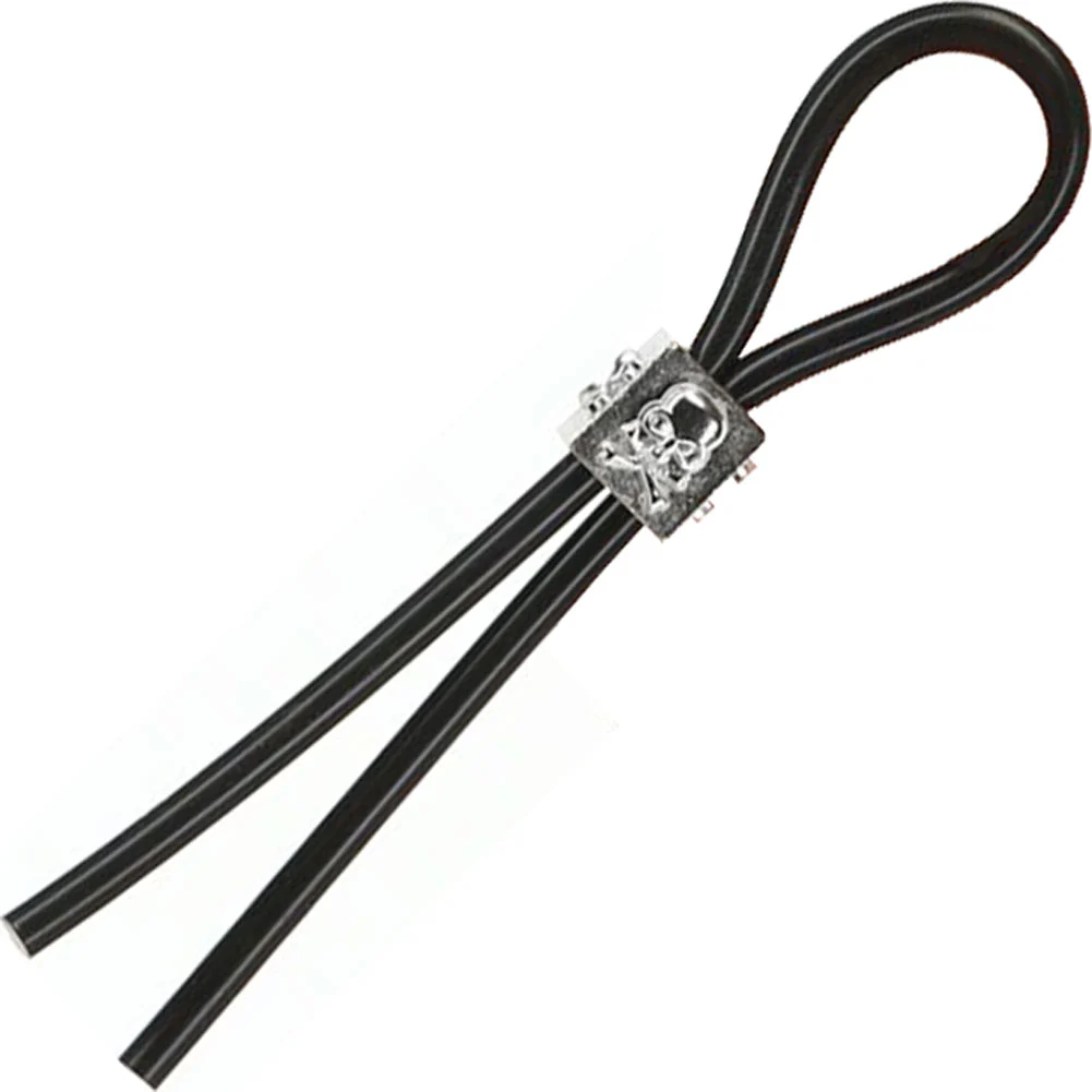 Lux Active Tether Adjustable Silicone Dildo Tie, Black