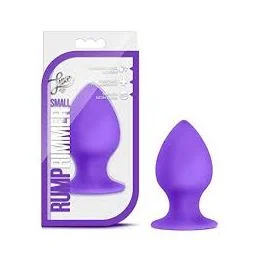 Luxe Rump Rimmer Small Purple Silicone Butt Plug