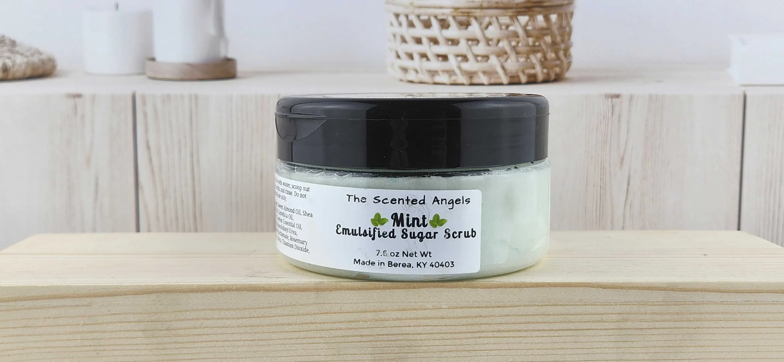 Luxurious Mint Emulsified Sugar Scrub
