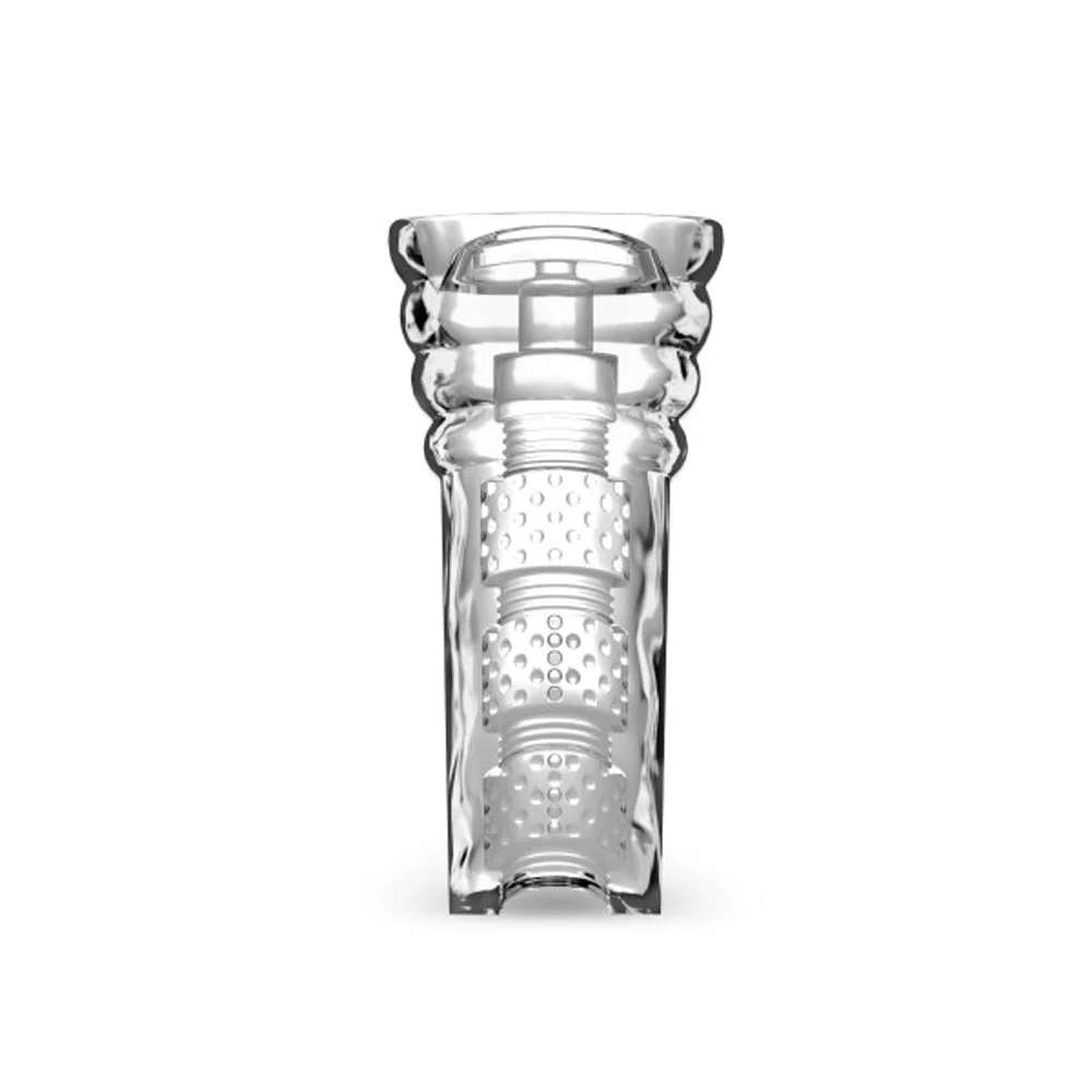 M for Men Soft and Wet All Nighter Stroker, Clear