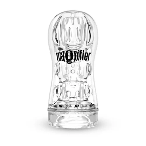 M for Men Soft and Wet Magnifier Clear Stroker