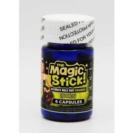The Magic Stick 15000IU Ultimate Male 6 Count Enhancer Pills Bottle