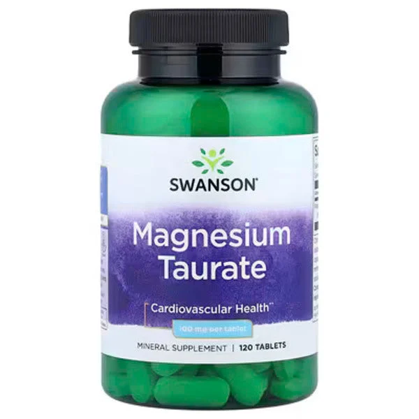 Magnesium Taurate 100 Mg 120 Tablets