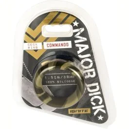 Major Dick Commando Silicone Donut 1.5 inches Ignite