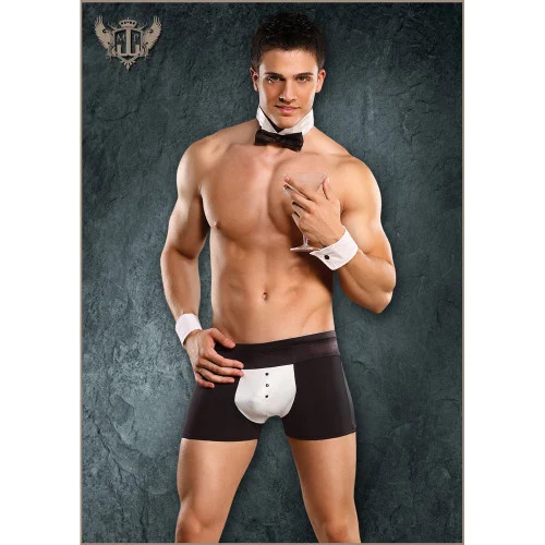 Male Power Butt-Ler Tuxedo Short for Men