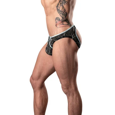 Male Power Marble Mesh Moonshine Jock