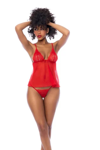 Mapale Red Babydoll