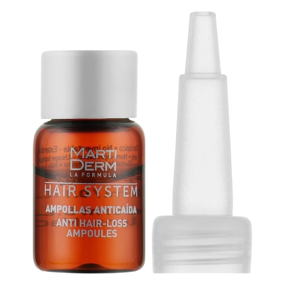 Martiderm Hair System Hair-Loss Ampoules Strenngthens